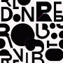 Black Neon Bubble Simple Minimalist Typographic R&B